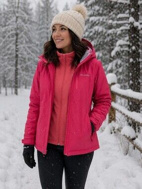 2 Piece Columbia Jacket I Shell + Soft Shell w/lining I Medium